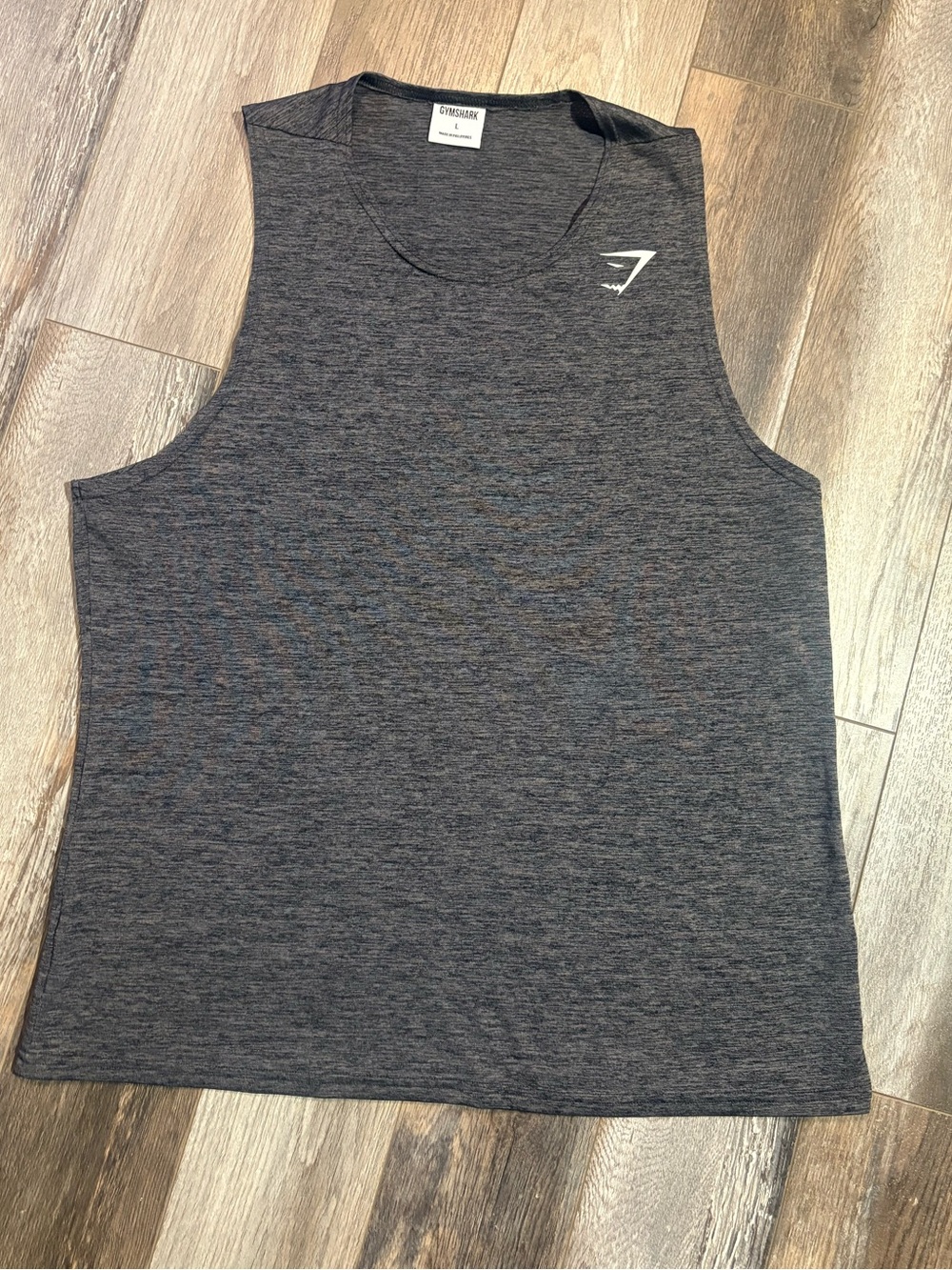 GYMSHARK ARRIVAL SLIM MARL TANK MEN’S L